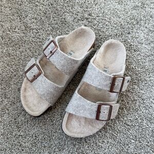 Birkenstock Wool Felt Sandals